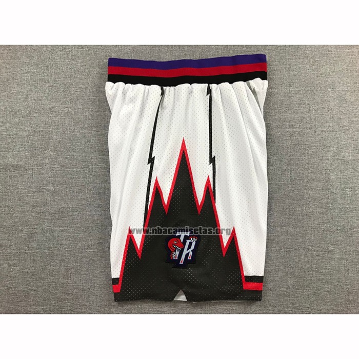 Pantalone Toronto Raptors Mitchell & Ness Blanco